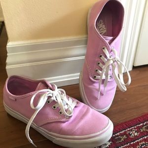 Pink Atwood vans